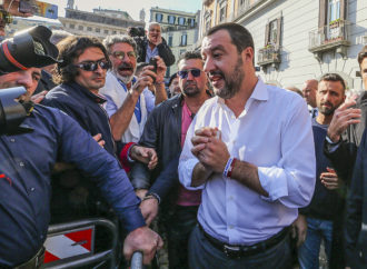 Salvini contestato a Varsavia