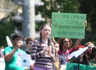 Greta Thunberg a Roma