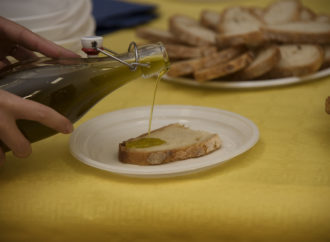 Un olio d’oliva pubblico per progetti solidali