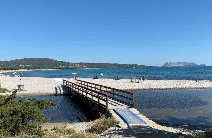 Le spiagge di Budoni sono accessibili