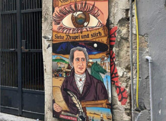 Goethe protagonista della street art